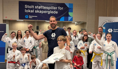 Sparebanke Møre - gir  TKD-drakt 